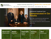Tablet Screenshot of injurymedmal.com